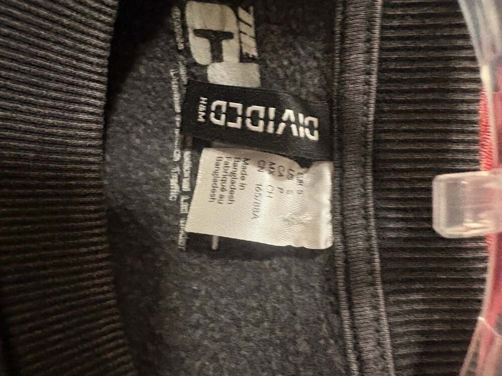 H&M Divided The Cure Sweatshirt Size S Dark Grey Band Merch
